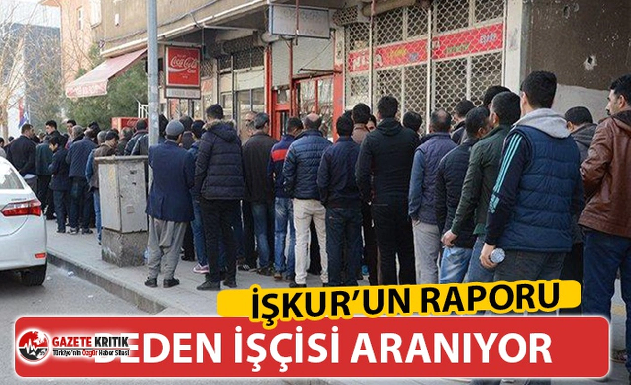 İŞTE İŞKUR'UN BİRİNCİSİ ''BEDEN İŞÇİSİ''