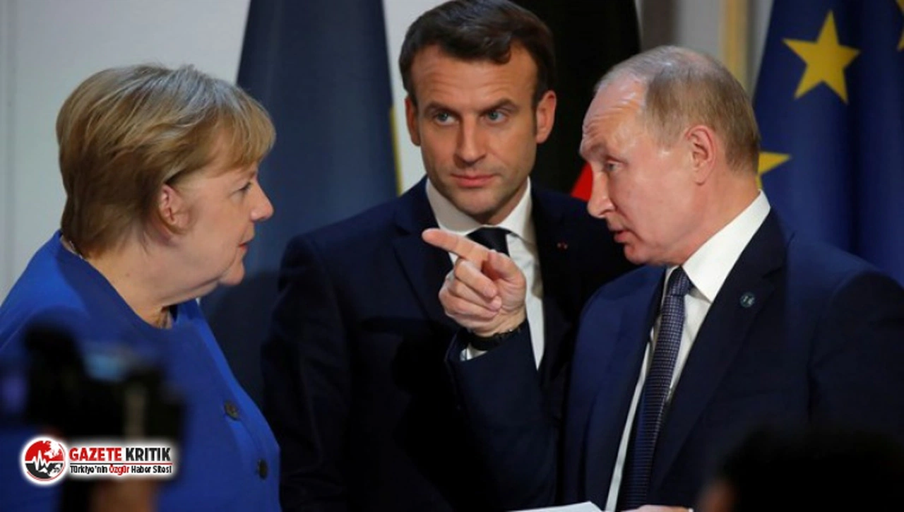 Merkel ve Macron'dan Rusya'ya İdlib çağrısı