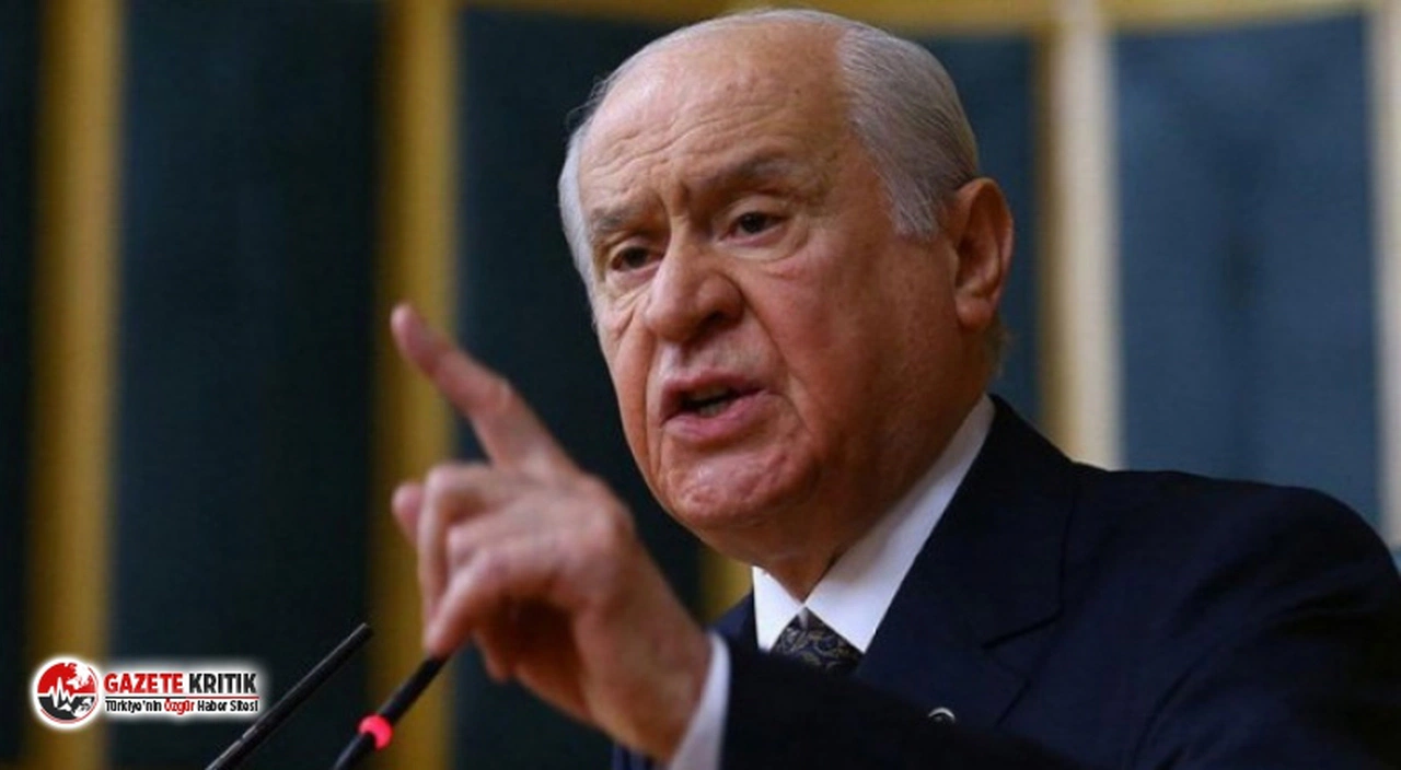 MHP lideri Bahçeli'den Mustafa Akıncı'ya çok sert tepki!