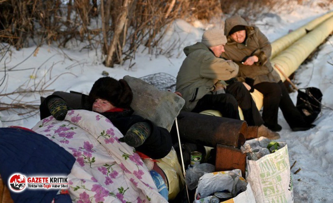 Sibirya'da -30 derecede evsiz olmak