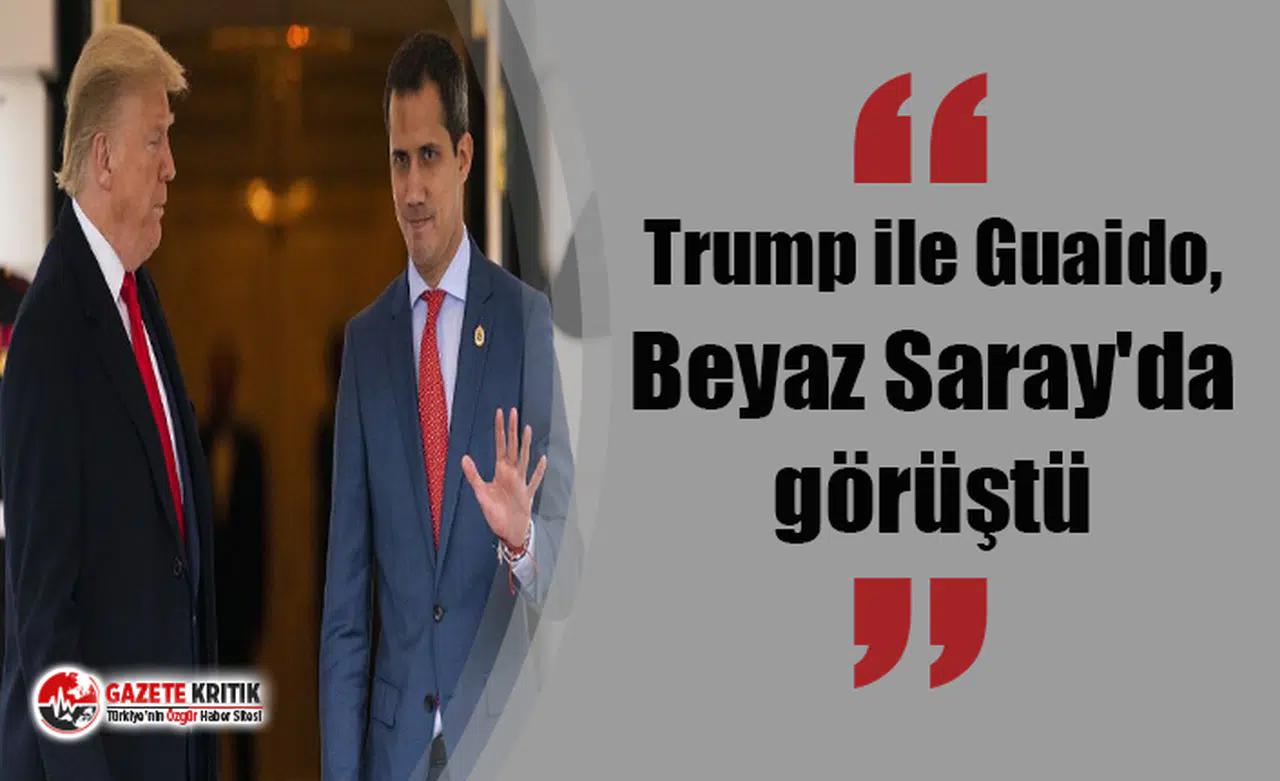 Trump,Venezüella'nın geçici devlet başkanı ile görüştü