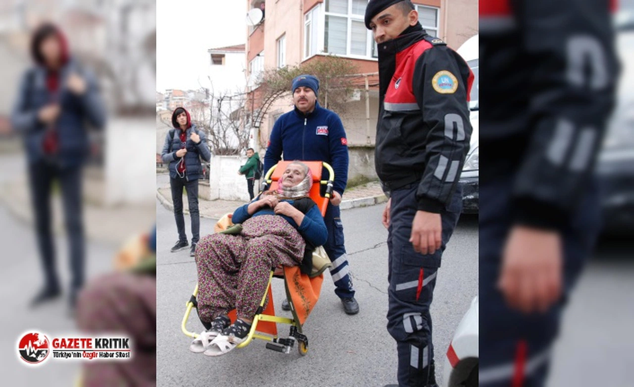 Yangından etkilenen yaşlı kadına belediye el uzattı