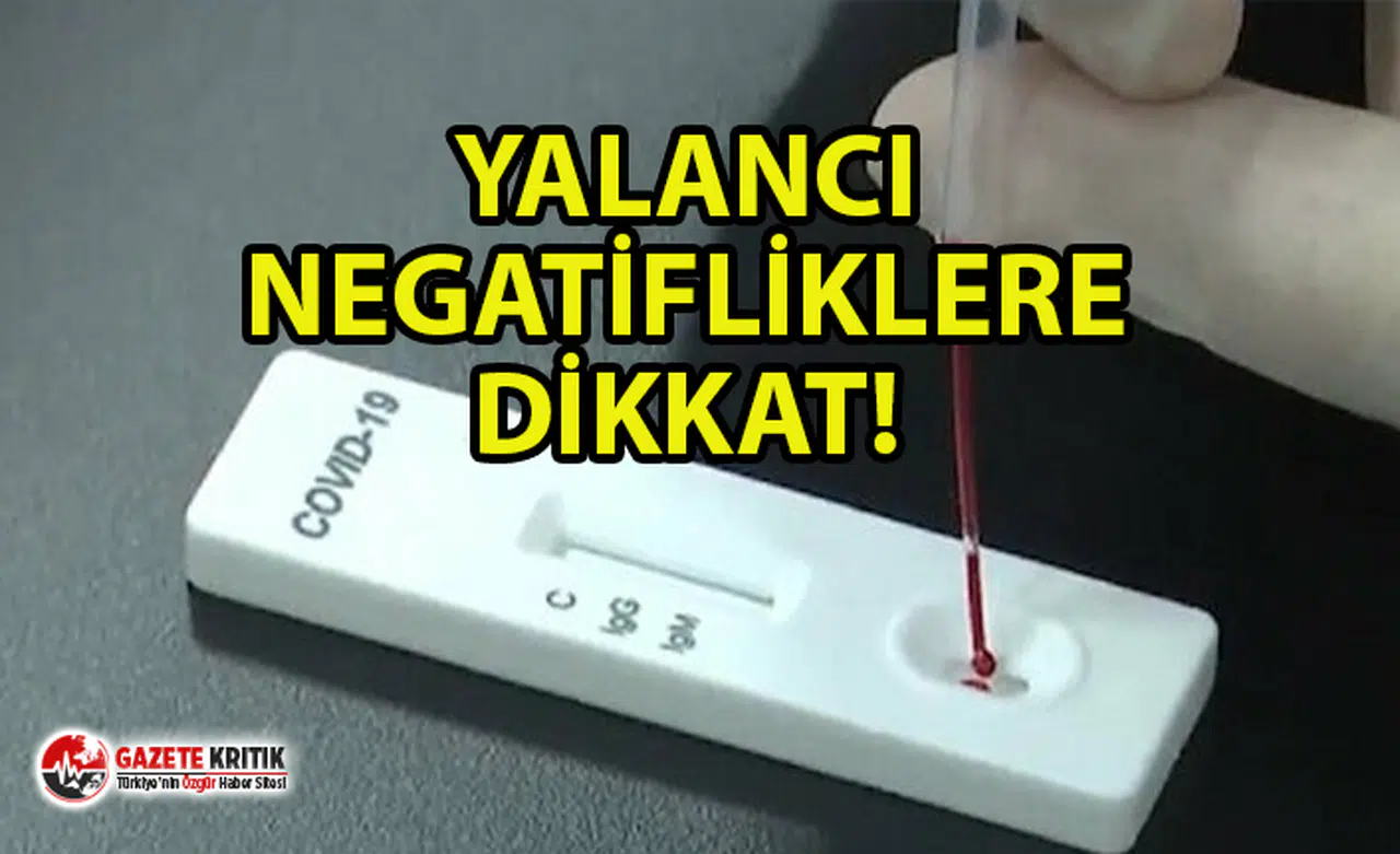 Koronavirüs Testleriyle İlgili Flaş Uyarı: 'Yalancı Negatifliklere' Dikkat