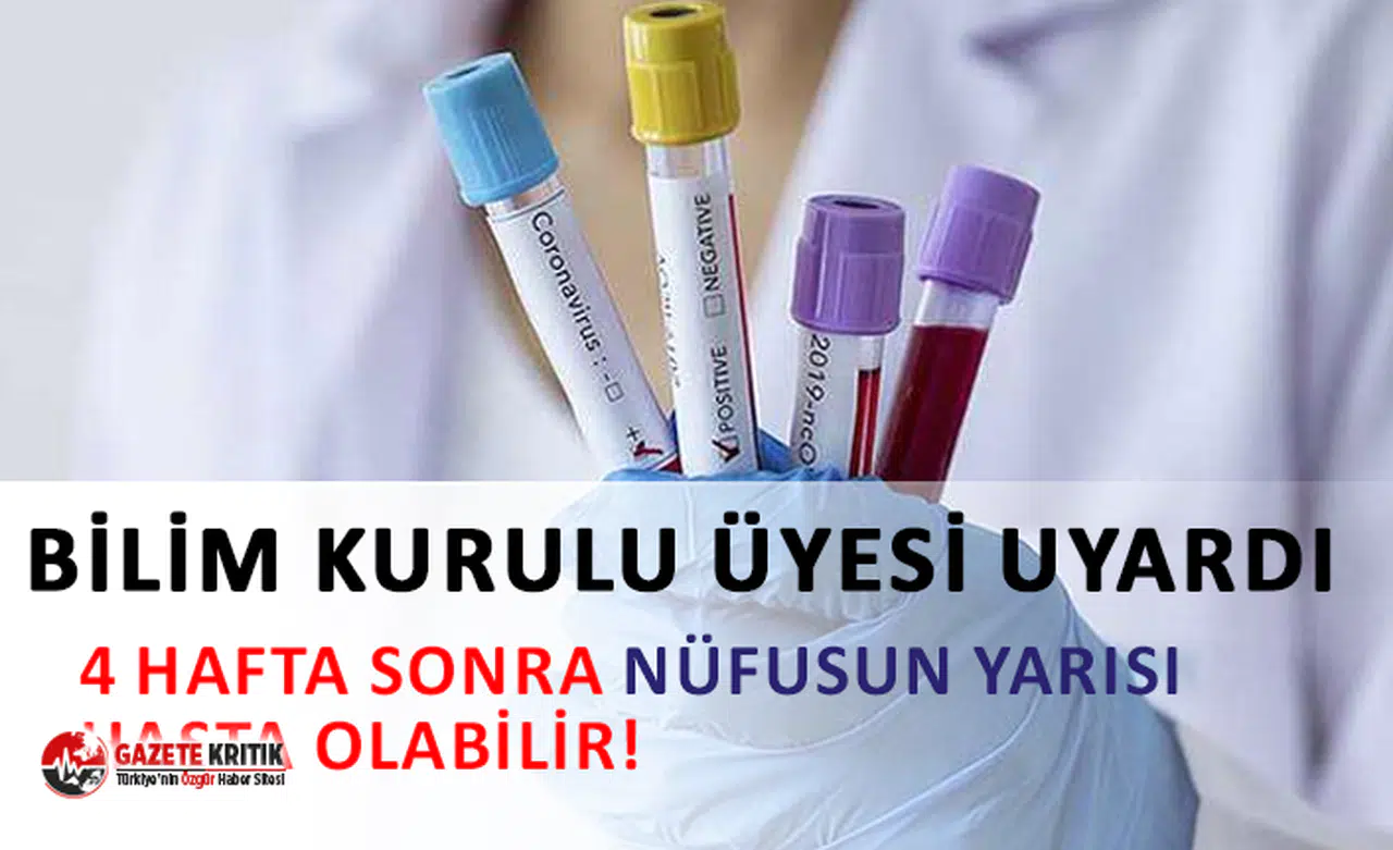 4 hafta sonra nüfusun yarısı hasta olabilir!