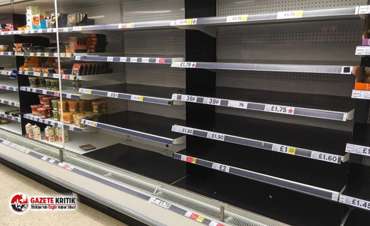 İngiltere'de 1.5 milyon kişi yiyecek bulamadı