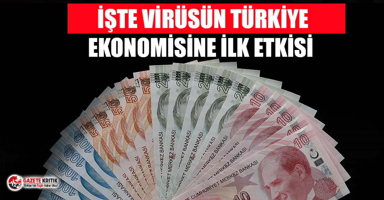 İşte koronavirüsün Türkiye'de ekonomi üzerindeki ilk etkisi
