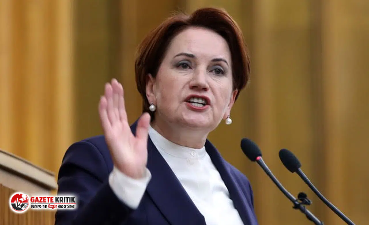 İYİ Parti Başkanı Akşener: Balık baştan kokar!