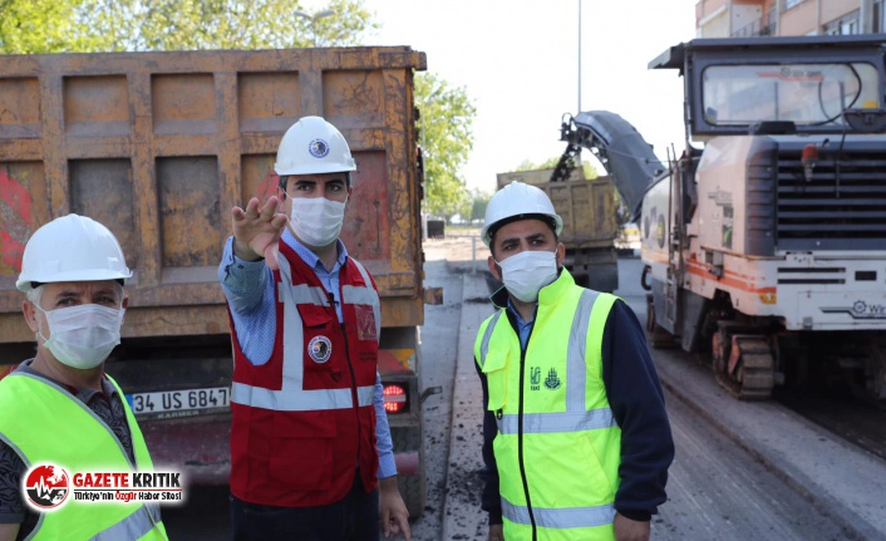 Başkan Gökhan Yüksel, Altyapı Çalışmalarını Yakından Takip Ediyor