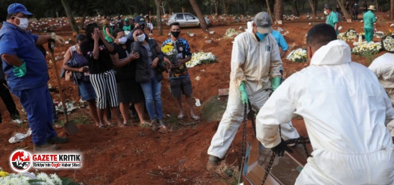 Brezilya'da bir günde rekor vaka sayısı!