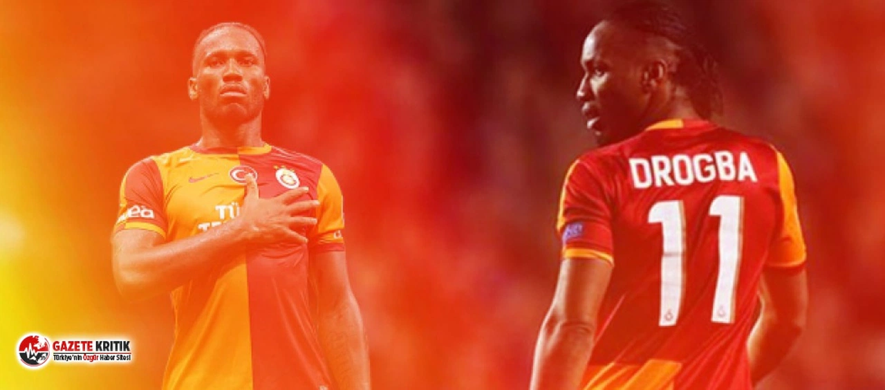 Galatasaray'ın eski yıldızı Drogba Fransa'da son 20 yılın en iyi forveti seçildi