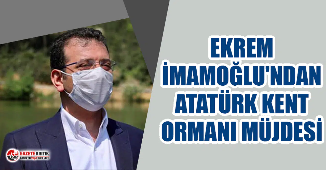 İmamoğlu: "Bu güzel hazineyi İstanbul halkına açacağız"