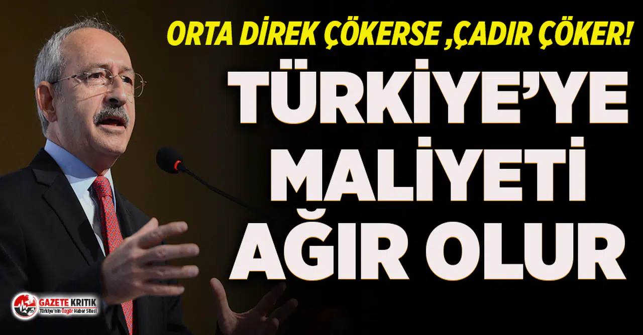 Kılıçdaroğlu: Pazartesi günü ‘buhrandan’ çıkış planını anlatacağım