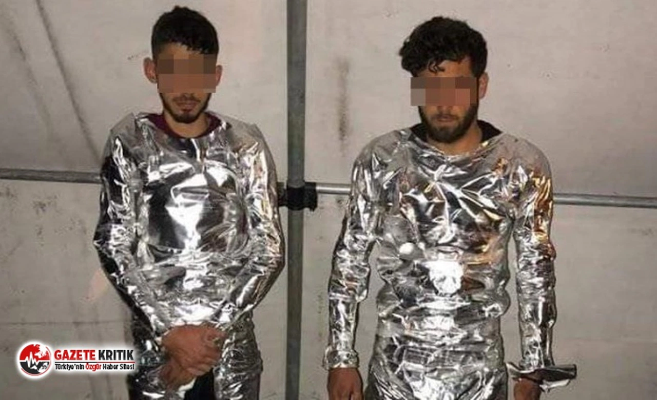 Sızma girişiminde yakalanan teröristler, vücutlarına alüminyum folyo sarmış