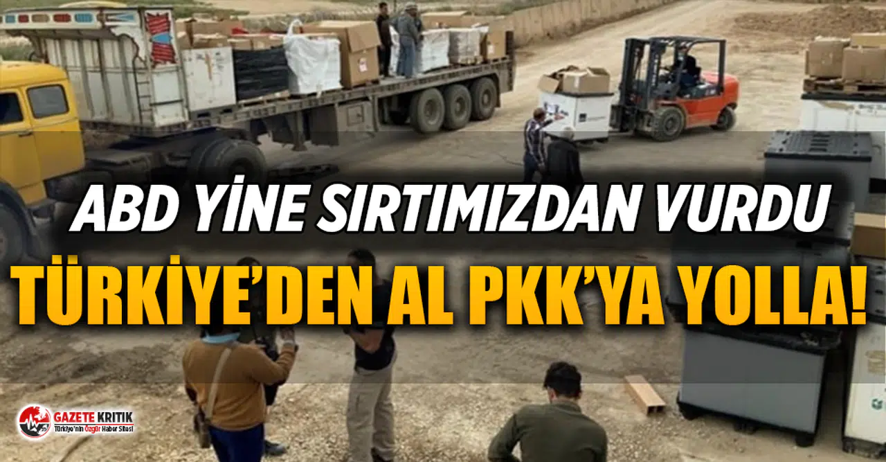 Türkiye'nin 2 uçak dolusu tıbbi malzeme gönderdiği ABD, PKK'ya maske yardımı yaptı