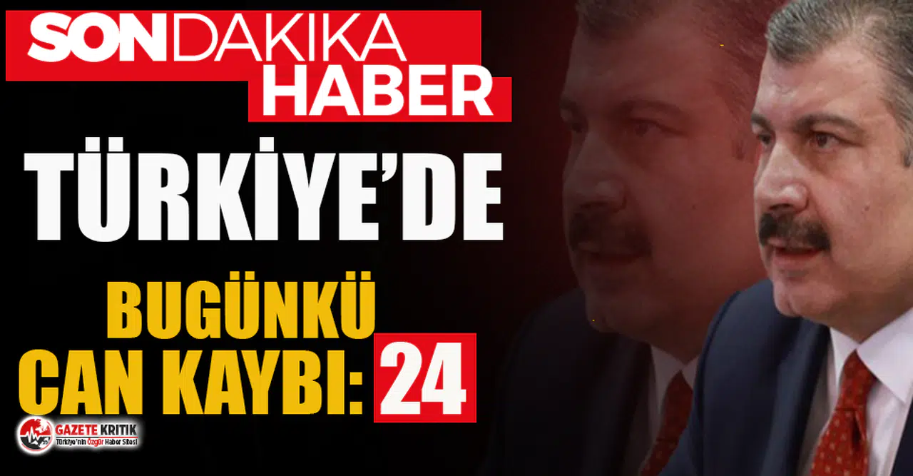 22 Haziran Koronavirüs tablosu: 24 kişi hayatını kaybetti, 1212 yeni vaka tespit edildi