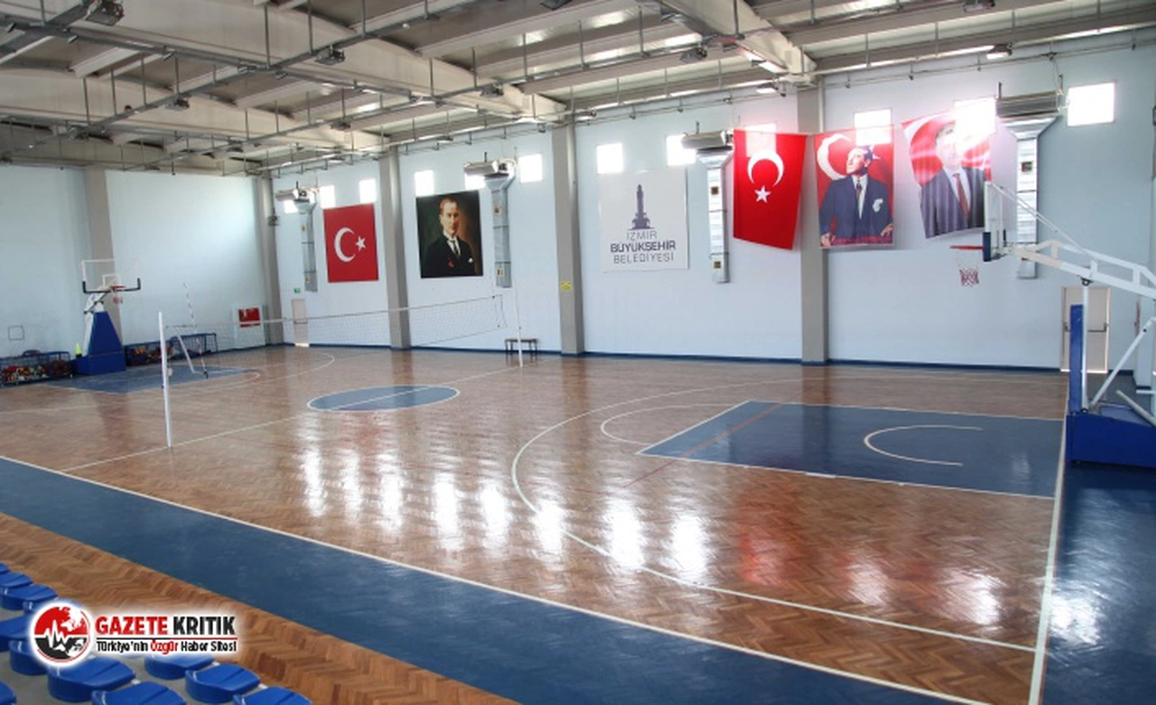Bayraklı Belediyesi spor tesislerini yeniledi