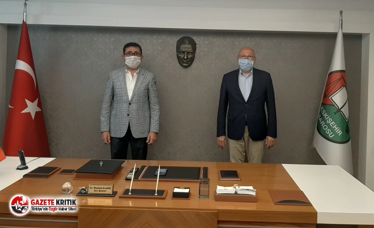 CHP'li Vekil Çakırözer'den Eskişehir Barosu'na destek ziyareti!