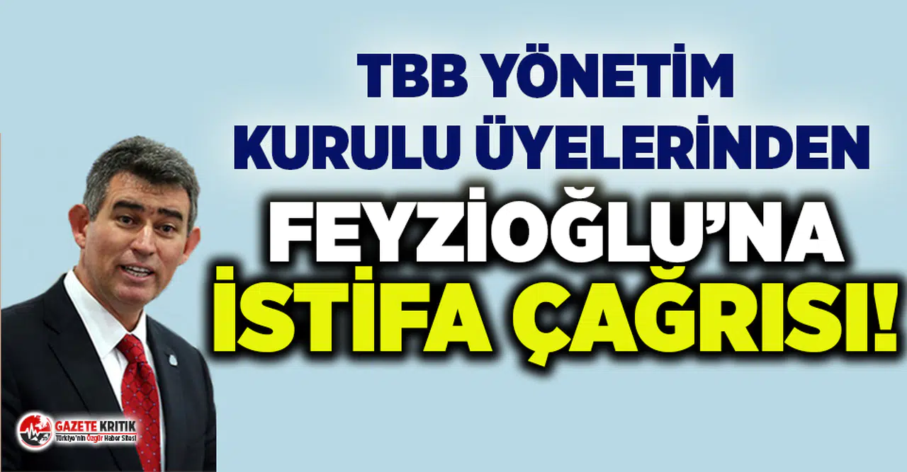 TBB Yönetim Kurulu Üyeleri Feyzioğlu'nu istifaya çağırdı!