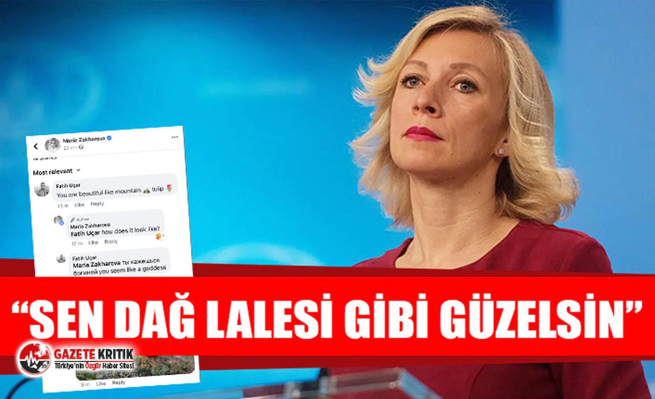 Rusya Dışişleri Bakanlığı Sözcüsü Zaharova ve Türk takipçisi arasında dikkat çeken diyalog