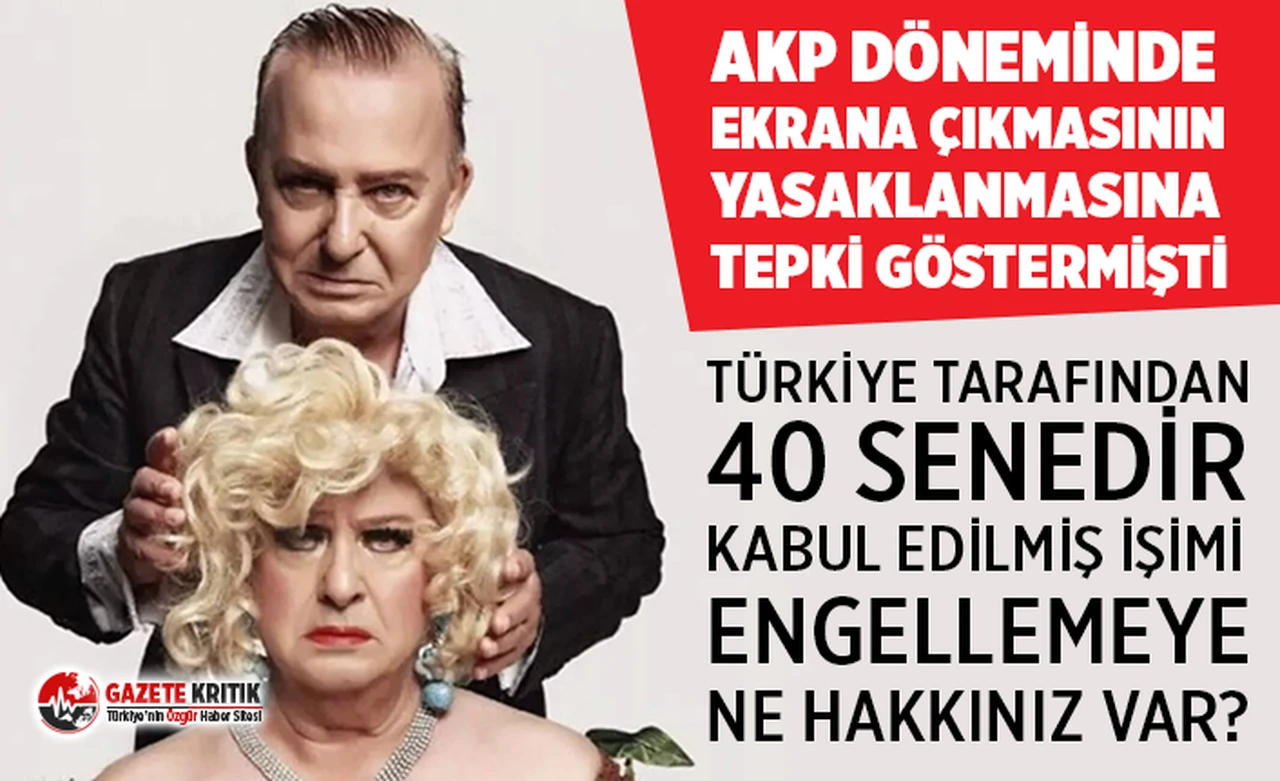 Seyfi Dursunoğlu'nun 'Huysuz Virjin' karakteriyle ekrana çıkması yasaklanmıştı!