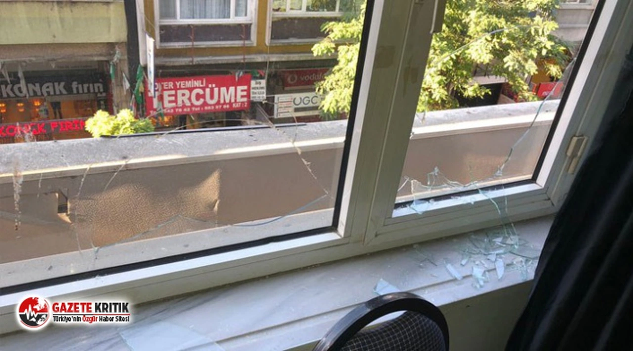 HDP'nin ilçe binasına saldırı: 1 kişi gözaltına alındı!