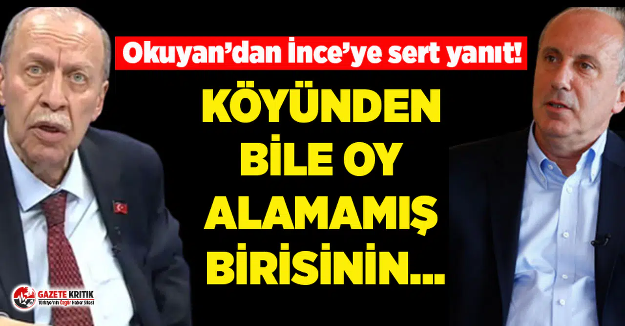 Muharrem İnce ile Yaşar Okuyan kavgası büyüyor!