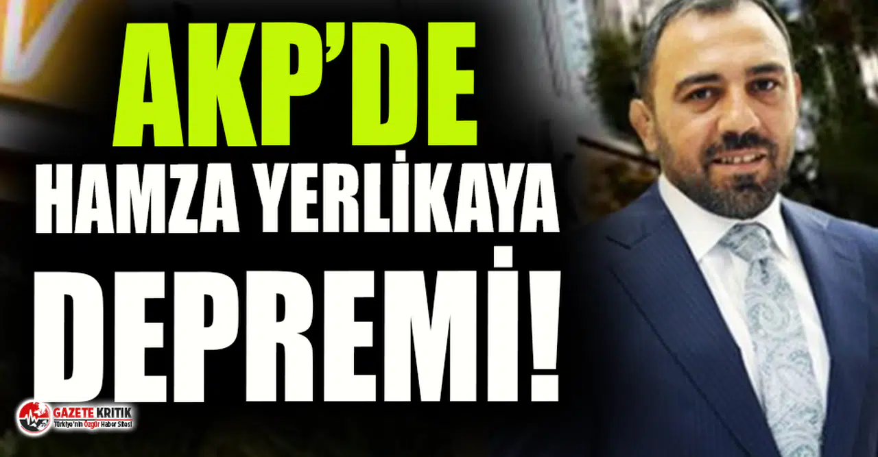 AKP'de Hamza Yerlikaya ihracı! Partiden kovuldu