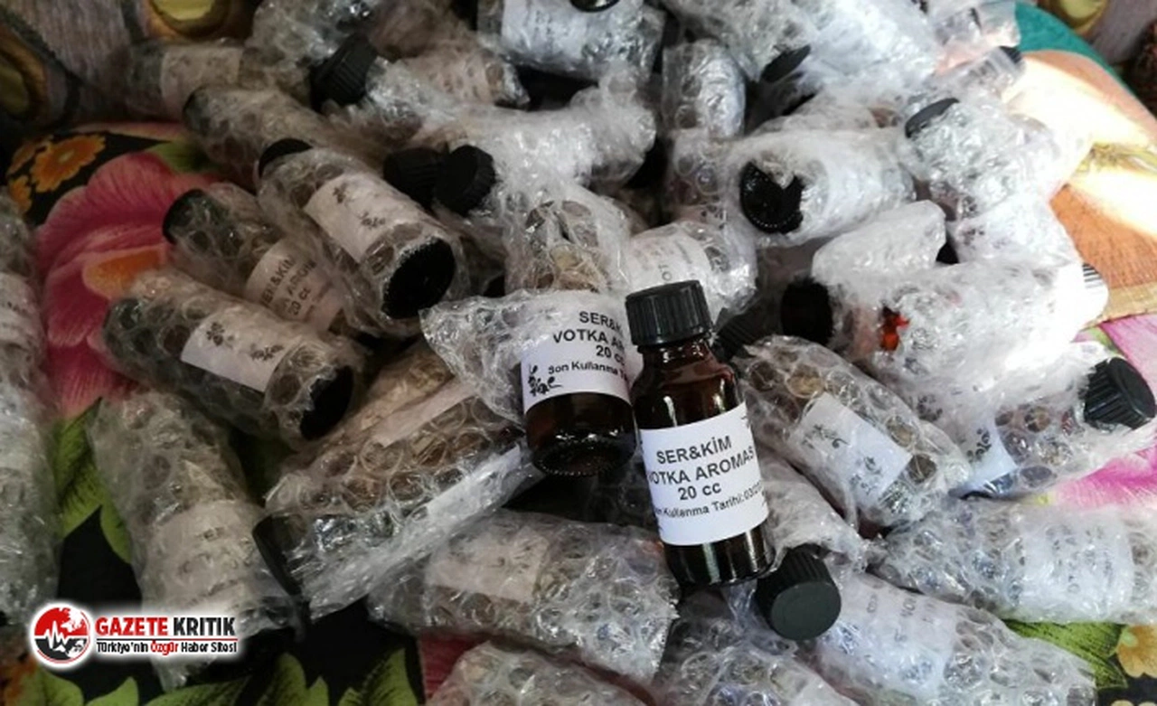 Antalya’da 2 bin 500 litre sahte içki ele geçirildi