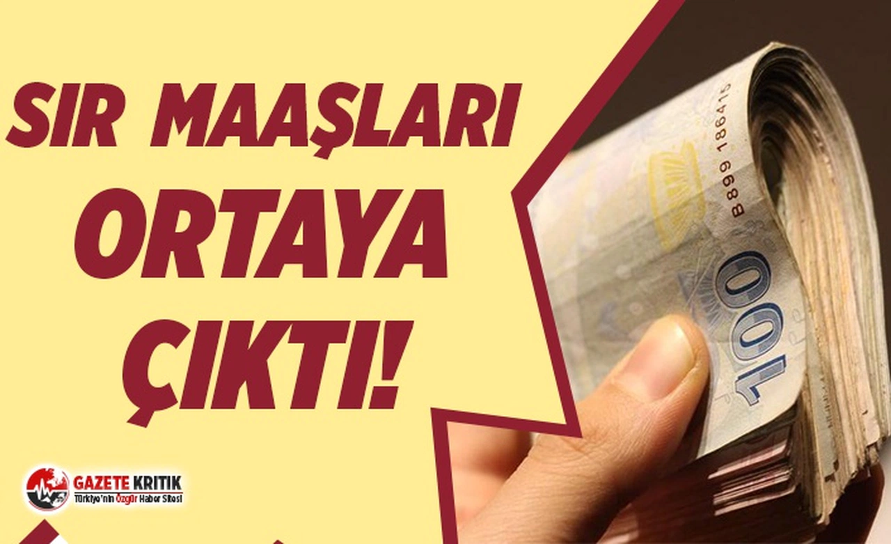 Devlet şirketlerindeki genel müdürlerin maaşı 'sır' sayıldı!