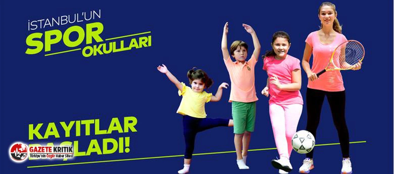İBB, 3-12 yaş arası çocuklar için spor okulları açıyor