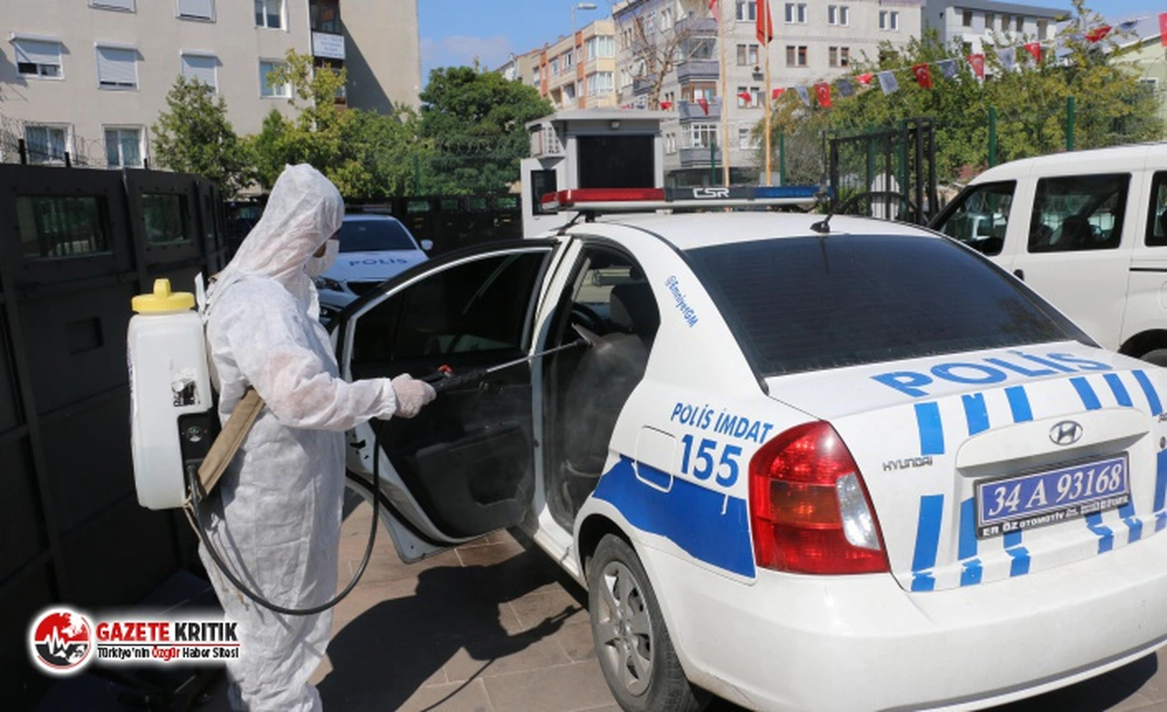 Kartal Belediyesi Dezenfekte Çalışmalarına Polis Merkezleri ile Devam Etti