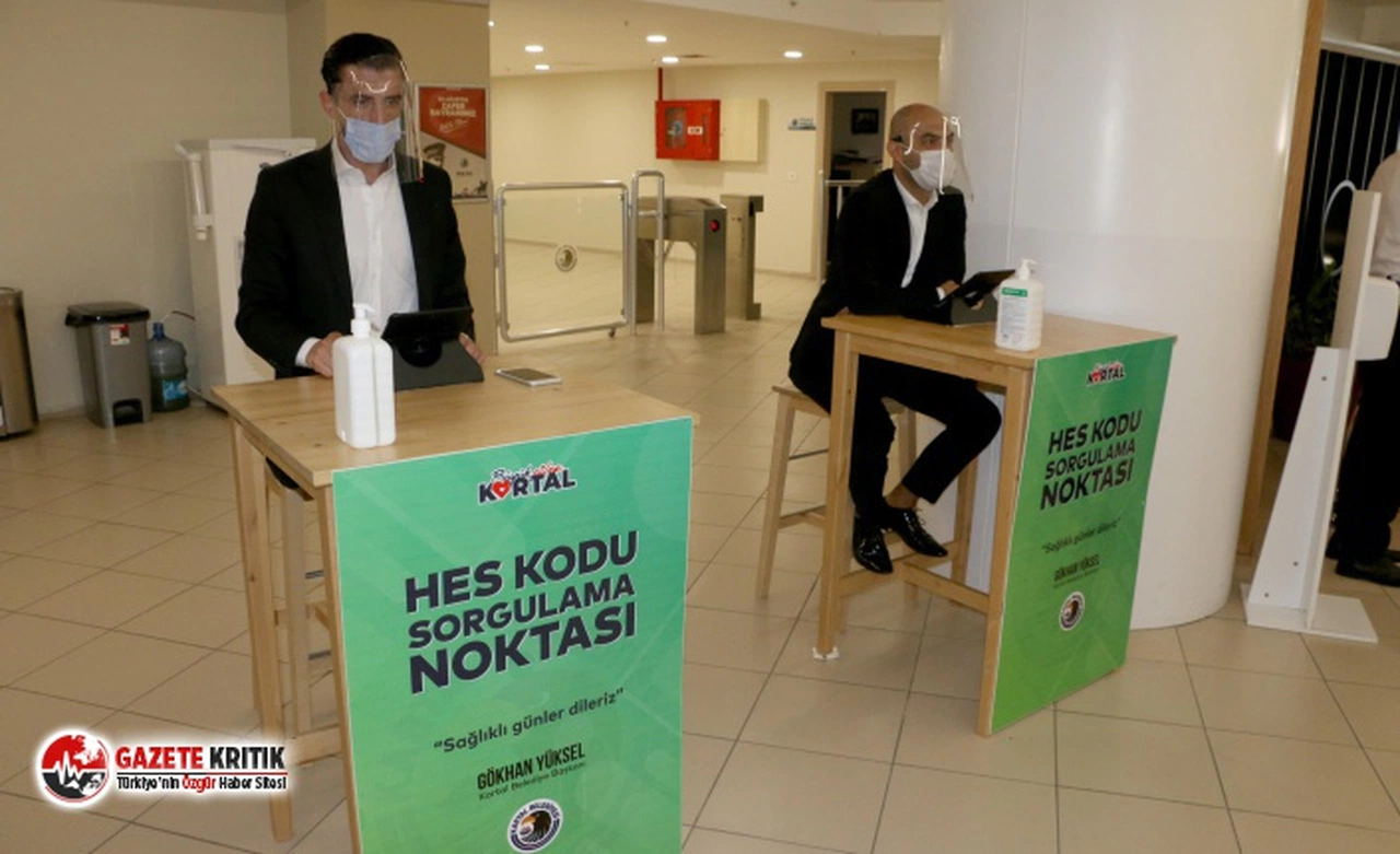 Kartal Belediyesi’ne Girmek İçin HES Kodu Artık Zorunlu