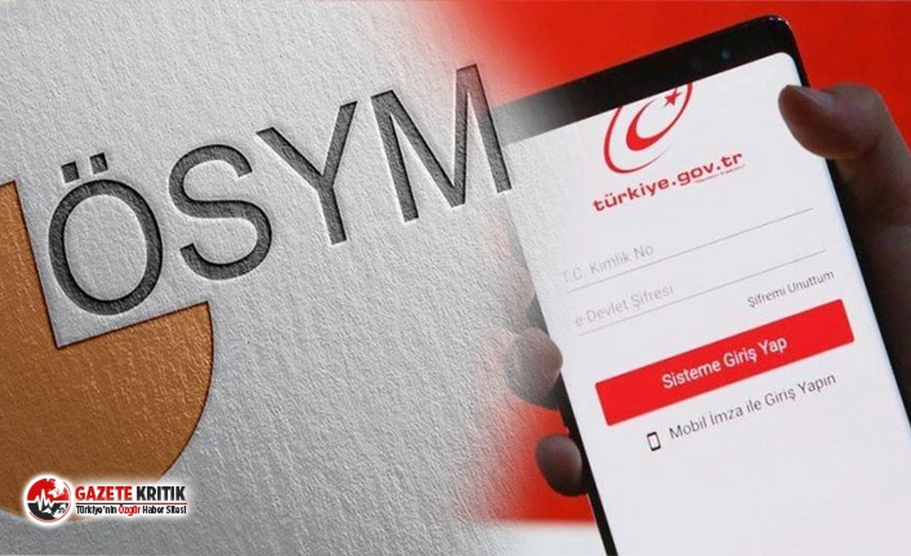 ÖSYM Aday İşlemleri Sistemi, e-Devlet'e taşındı