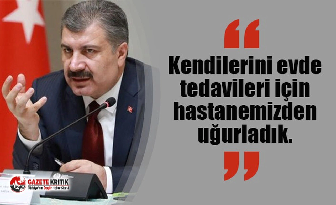 Sağlık Bakanı Fahrettin Koca'dan 'Binali Yıldırım' açıklaması: