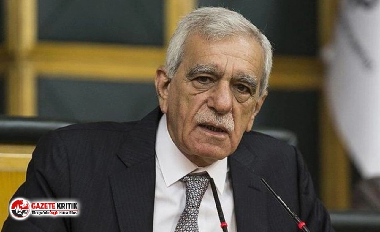 Ahmet Türk, Kobani eylemleri soruşturması kapsamında ifade verdi