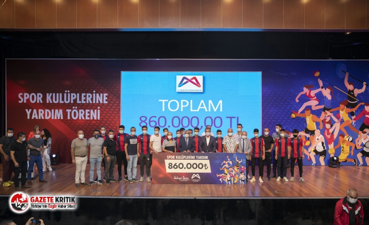 Büyükşehir’den 160 spor kulübüne destek!