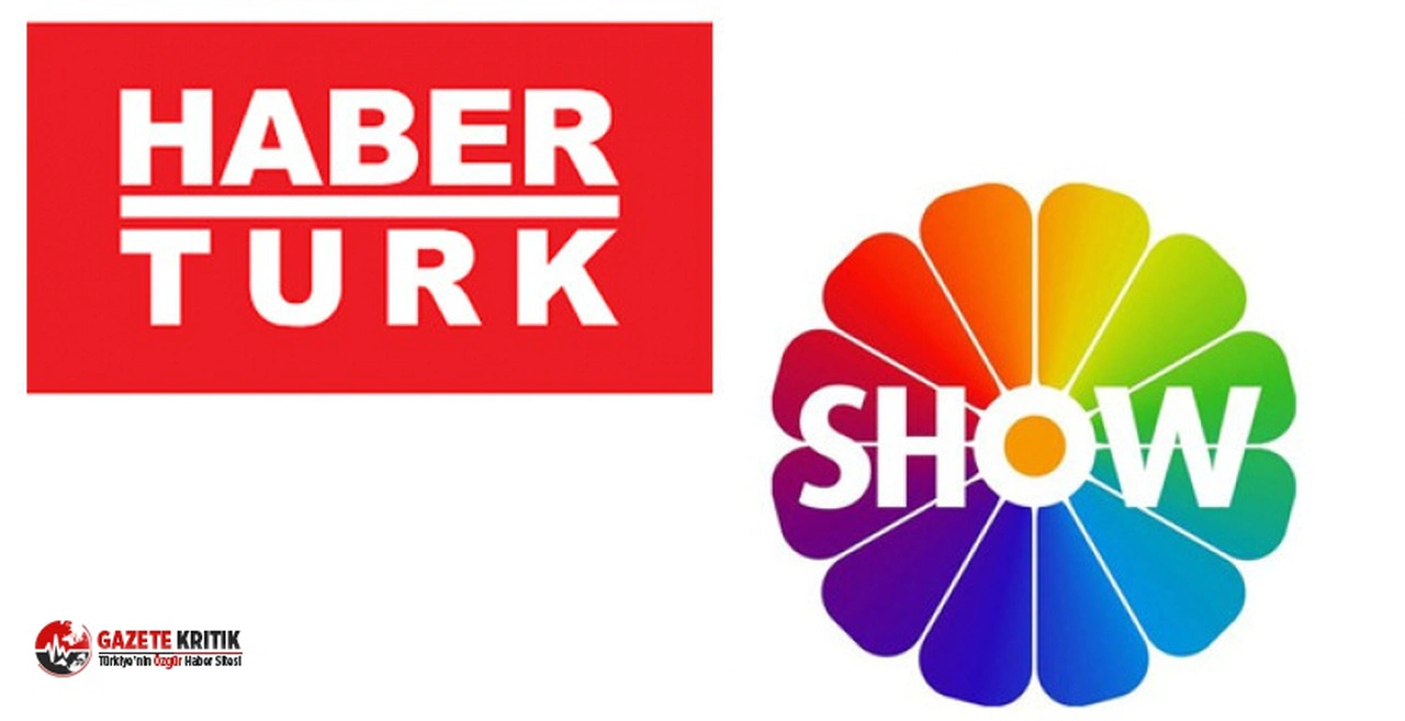 Habertürk ve Show TV'de korona paniği