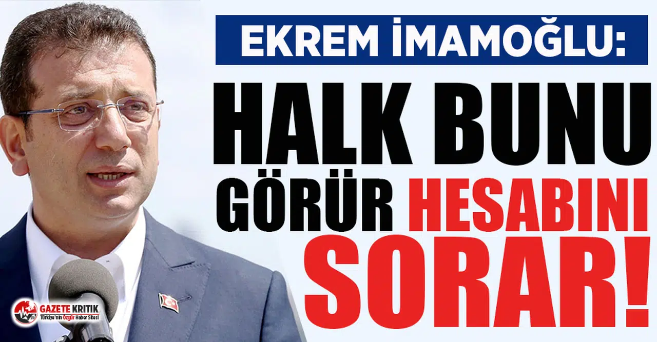 İmamoğlu'ndan Sağlık Bakanlığı toplantısına çağrılmamasına ilk tepki!