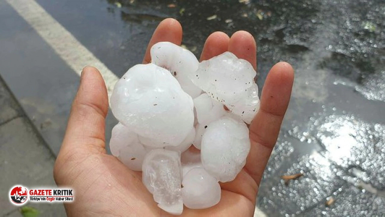 İstanbul için dolu uyarısı!