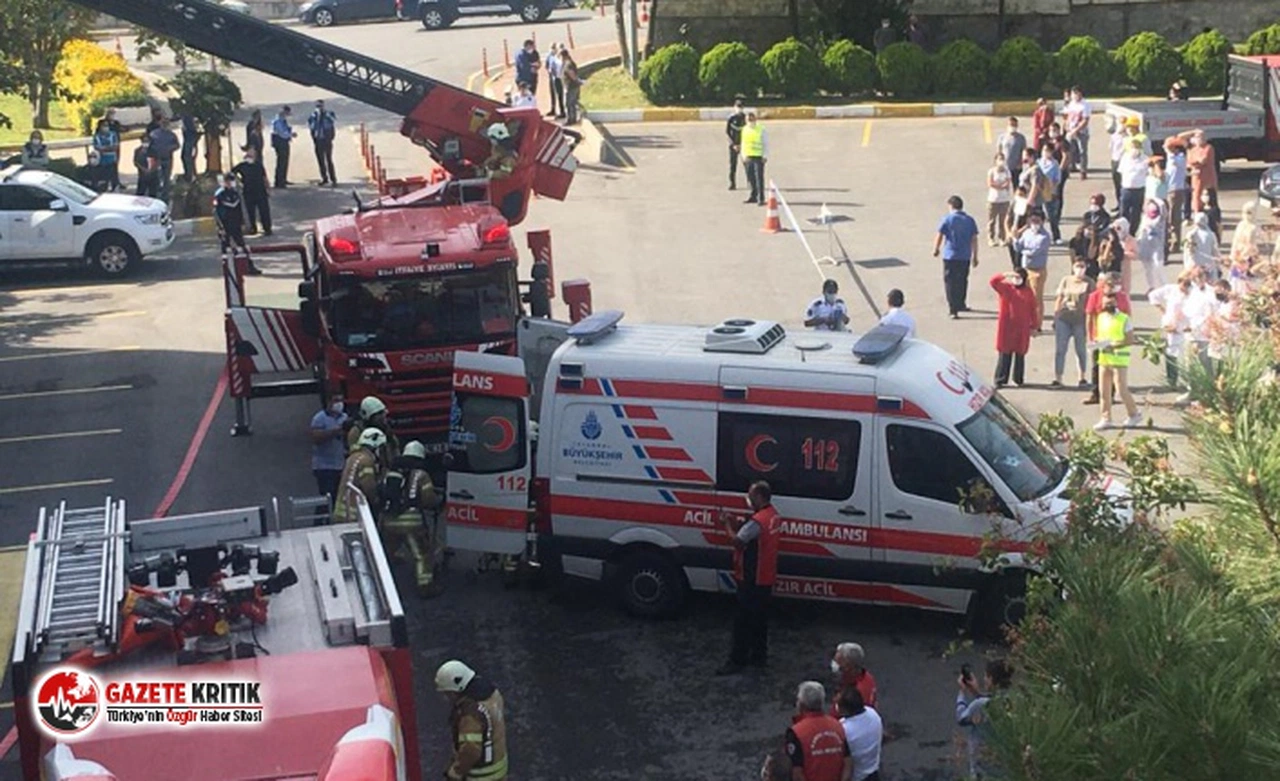 Kartal'da Deprem Anında Yangın Müdahale ve Kurtarma Tatbikatı Yapıldı