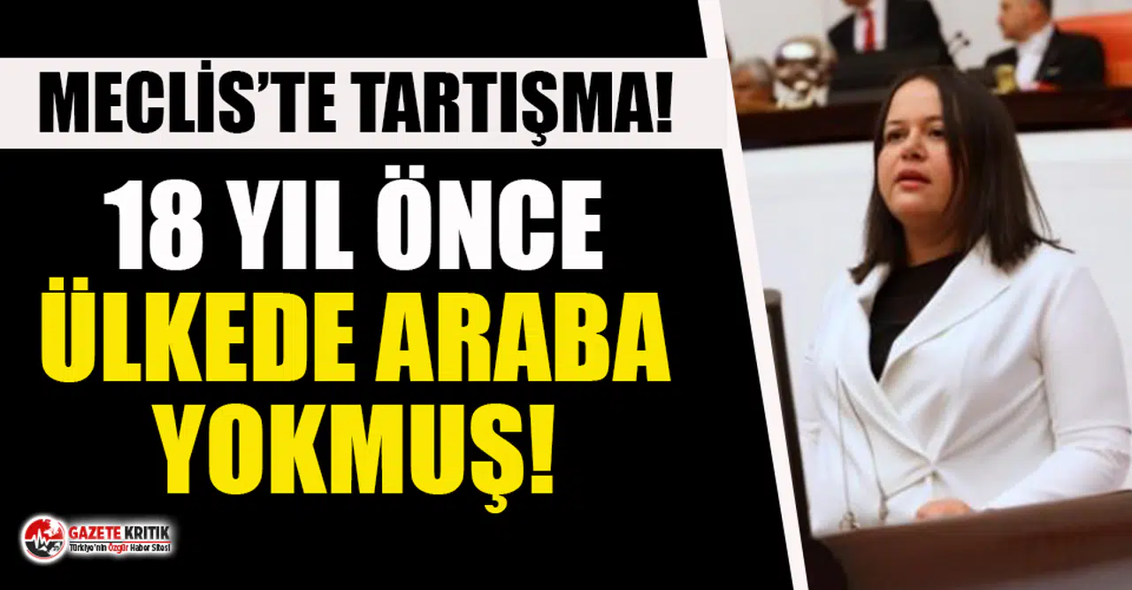 AKP'li Nilgün Ök: "18 sene önce bu ülkede araba mı vardı?"