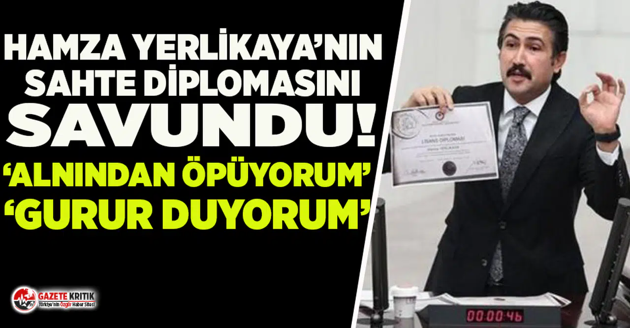 AKP'li Cahit Özkan, Hamza Yerlikaya'nın sahte diplomasını savundu