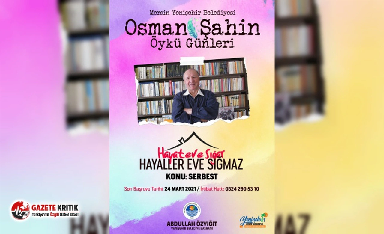 Osman Şahin Öykü Günleri başvuruları başladı
