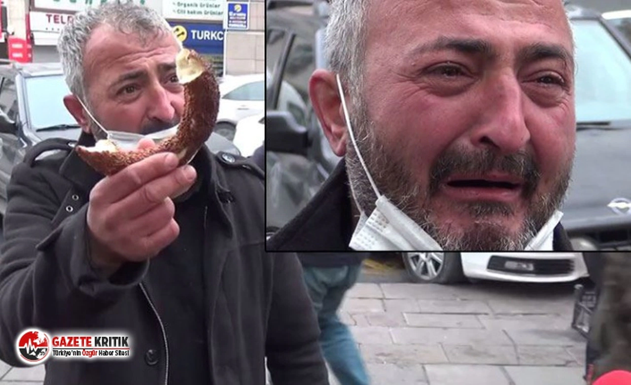 Sokak röportajında vatandaş gözyaşlarını tutamadı: Ben açım, bana sahip çık Suriye'ye değil!