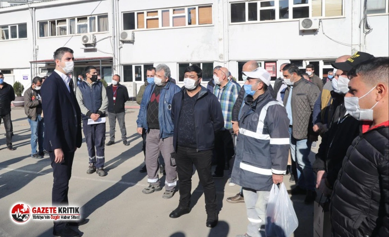 Başkan Gökhan Yüksel Belediye Personelinin Yeni Yılını Kutladı