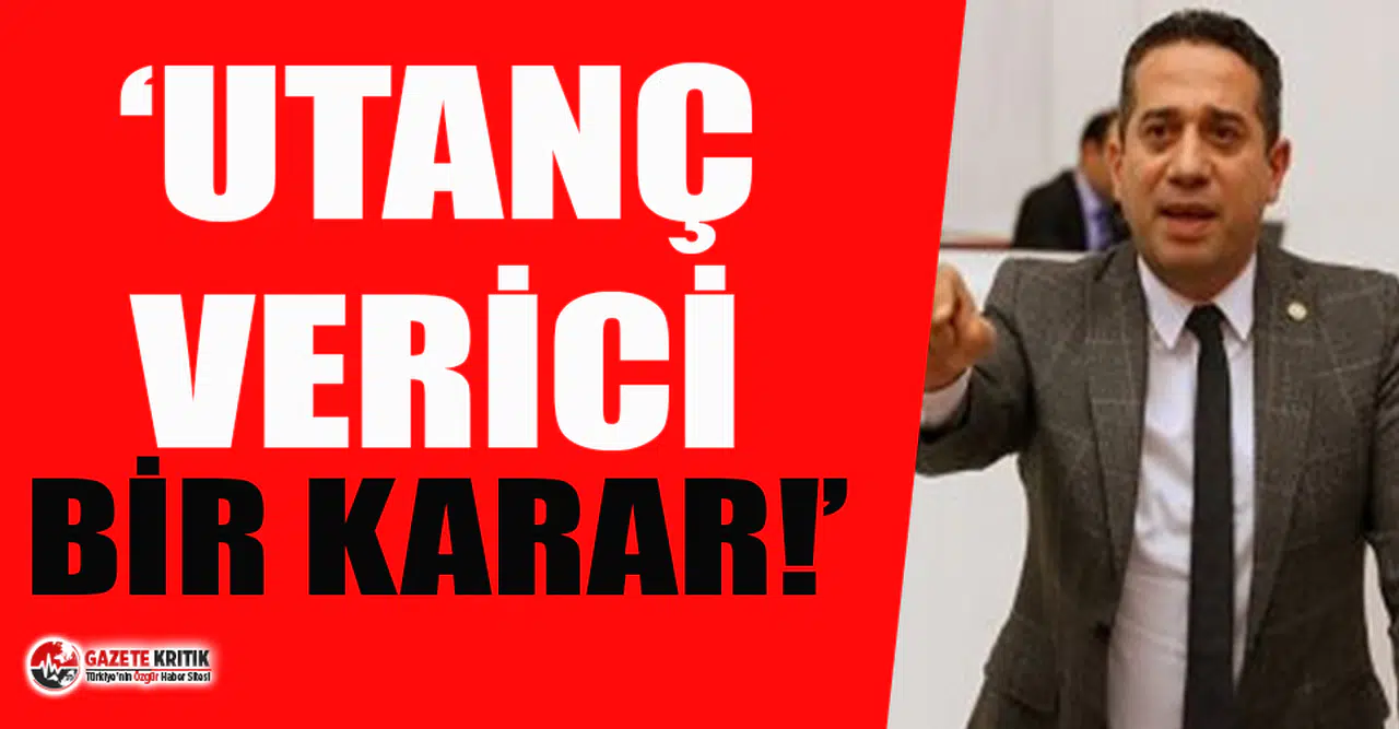 CHP'li Ali Mahir Başarır'dan 'yargıya müdahale' tepkisi