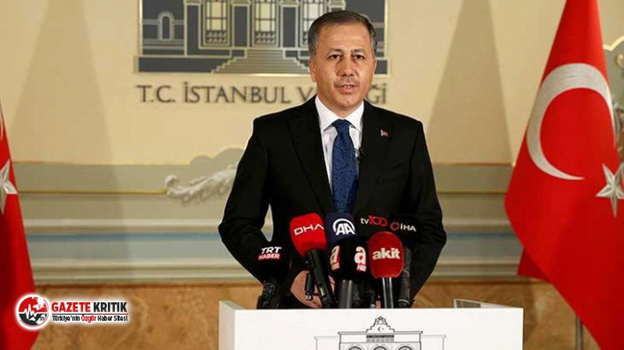 İstanbul Valisi: Beşiktaş ve Sarıyer ilçelerinde her türlü gösteri ve yürüyüş yasaklandı!