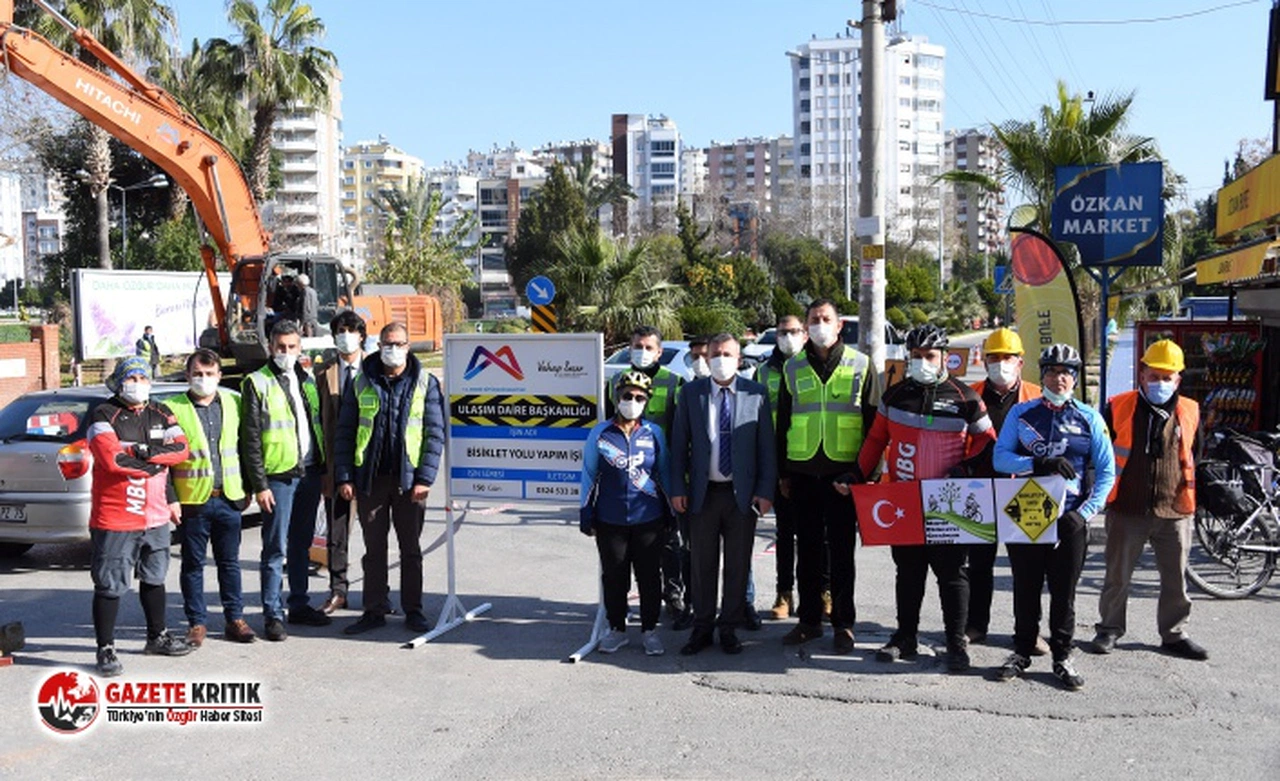 Mersin bisikletin de kenti oluyor