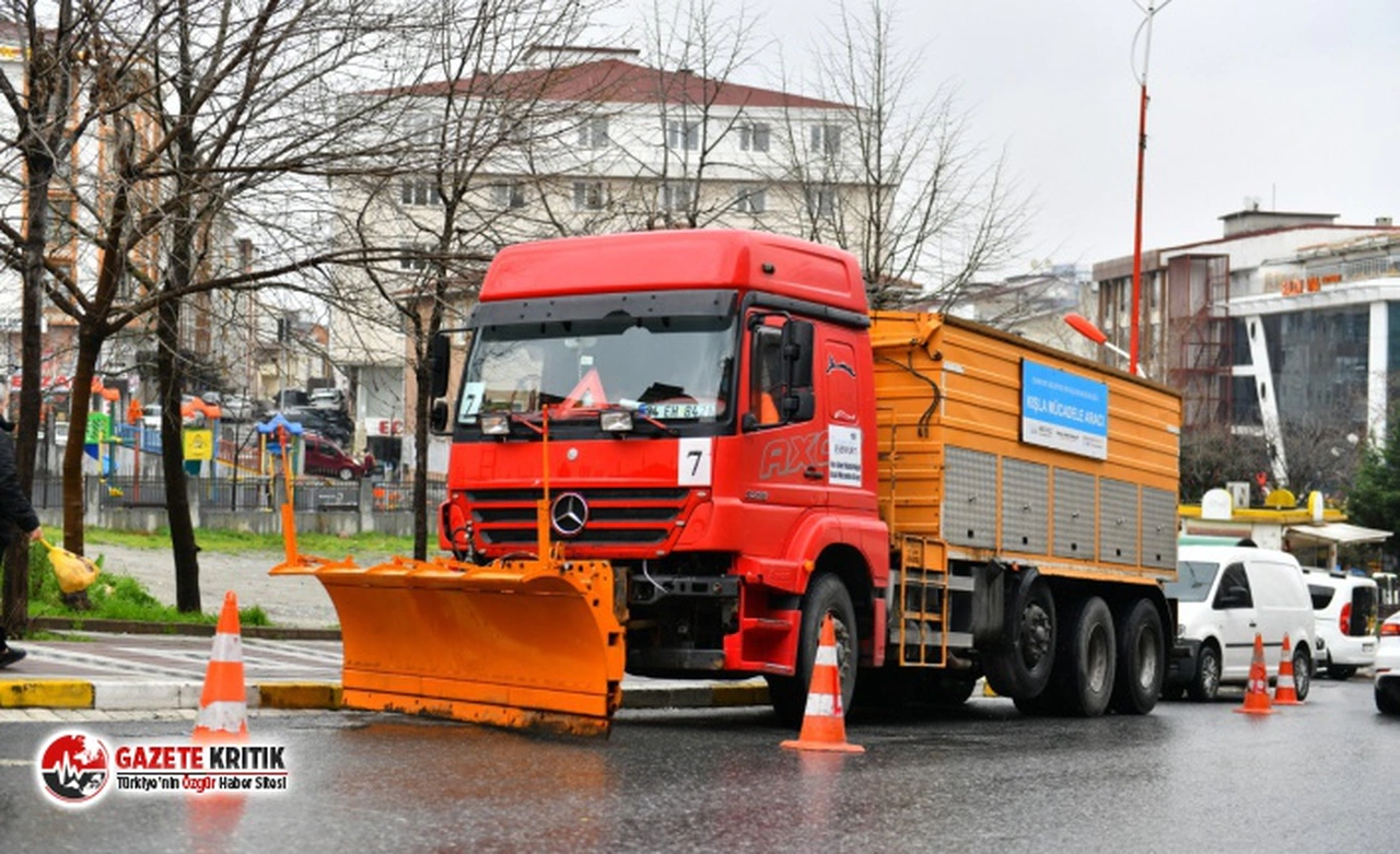 Esenyurt'ta Kışla Mücadele Ekipleri Hazırlıklarını Tamamladı