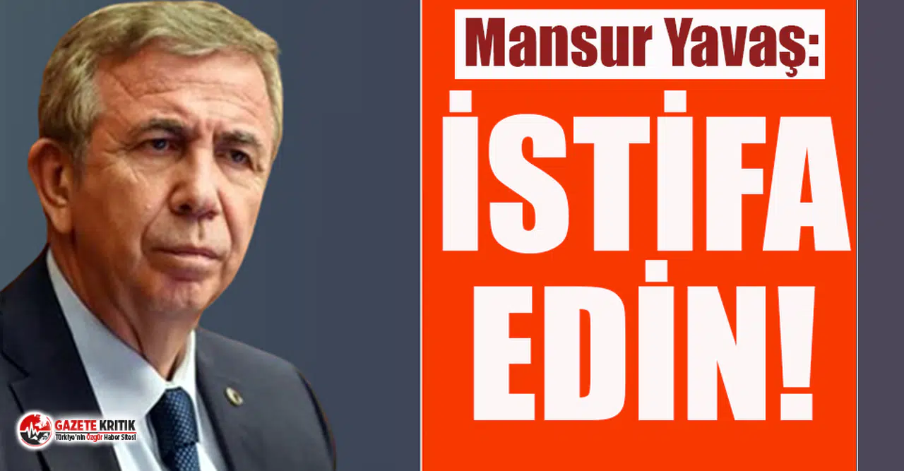 Mansur Yavaş'tan Melih Bulu'ya: İstifa ederse Türkiye'ye çok büyük bir iyilik yapmış olacak